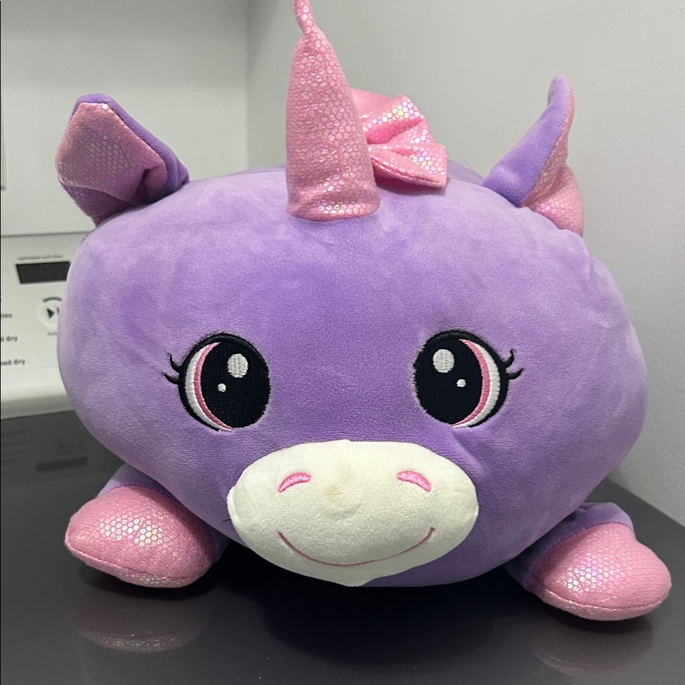 Girls stuffed animal pillow large unicorn hug&luv similar like to squishmallows